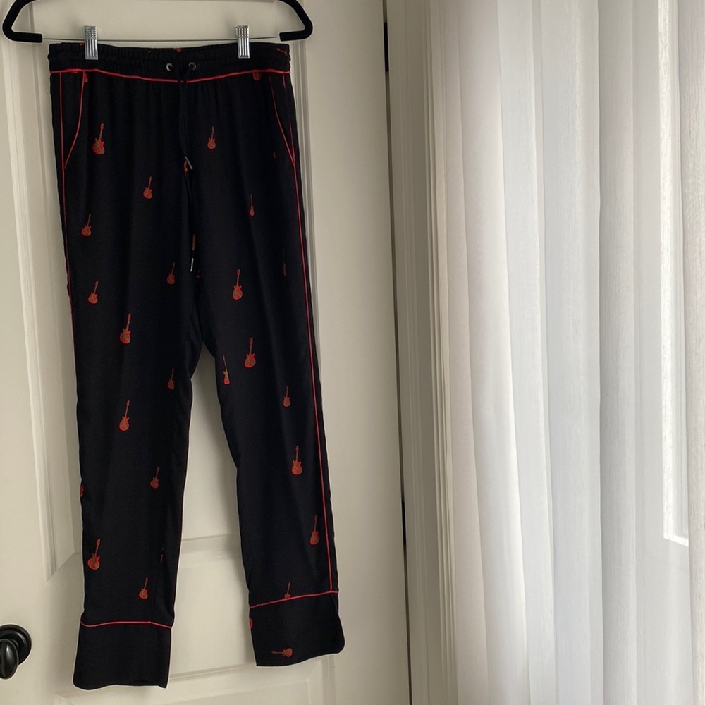 Zadig + Voltaire X Pamela Love Collab - Guitar Print Pant